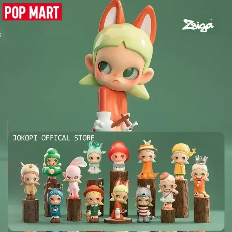 Фото POP MART Zsiga: Серия «Прогулка в лесу» — коллекционные фигурки-сюрпризы, милые аниме-куклы, украшения для рабочего стола, подарок №3
