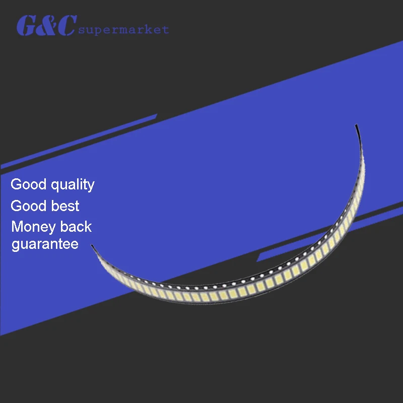 

100 шт., 5630/5730-CW/WW, 0,5 Вт-6500 мА, 50-55 лм, 5730 K, белая искусственная поверхность 5630, 5730, фонарь 3,2, диоды (3,4 ~ в), электроника «сделай сам»