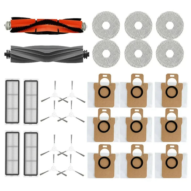 

For Dreame L10S Ultra / S10 Pro XIAOMI Mijia Omni 1S B101CN Robot X10+ Robot Vacuum Main Side Brush Hepa Filter Mop Replacement