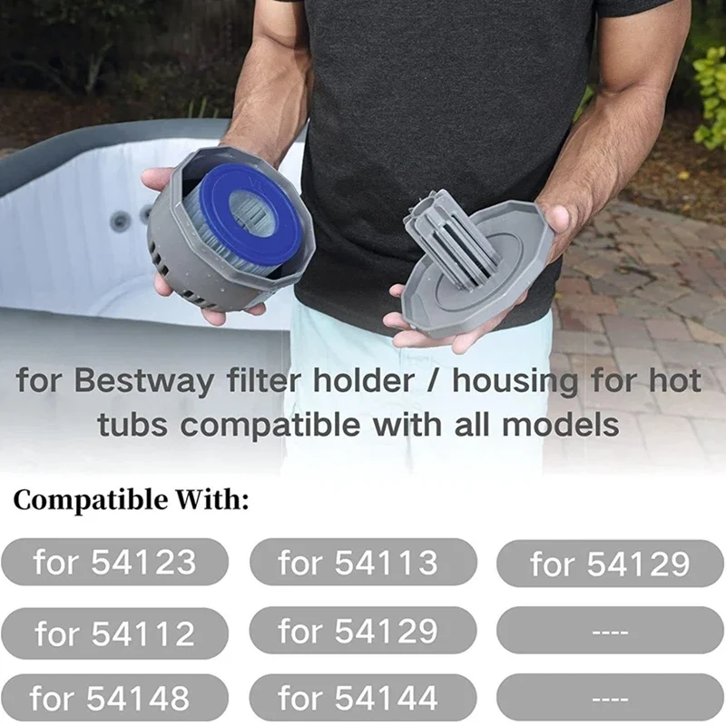 Запасная деталь для плавания P6653 L003 Bestway Flowclear размер VI SI фильтр Lay-Z-Spa Miami Vegas
