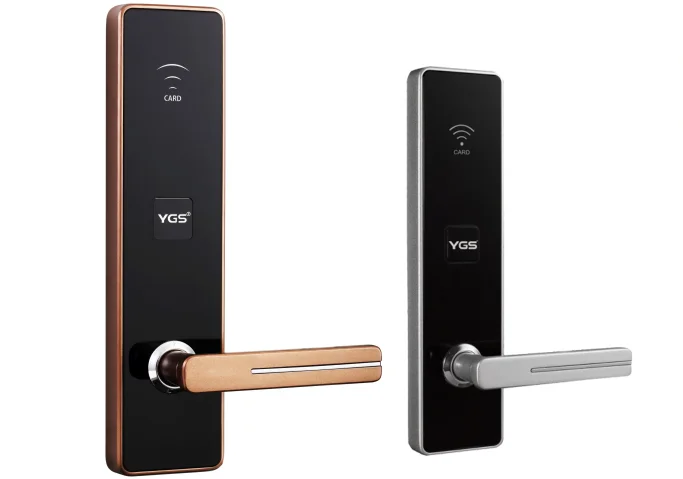 

YGS door handle hotel electronic entrance digital smart lock