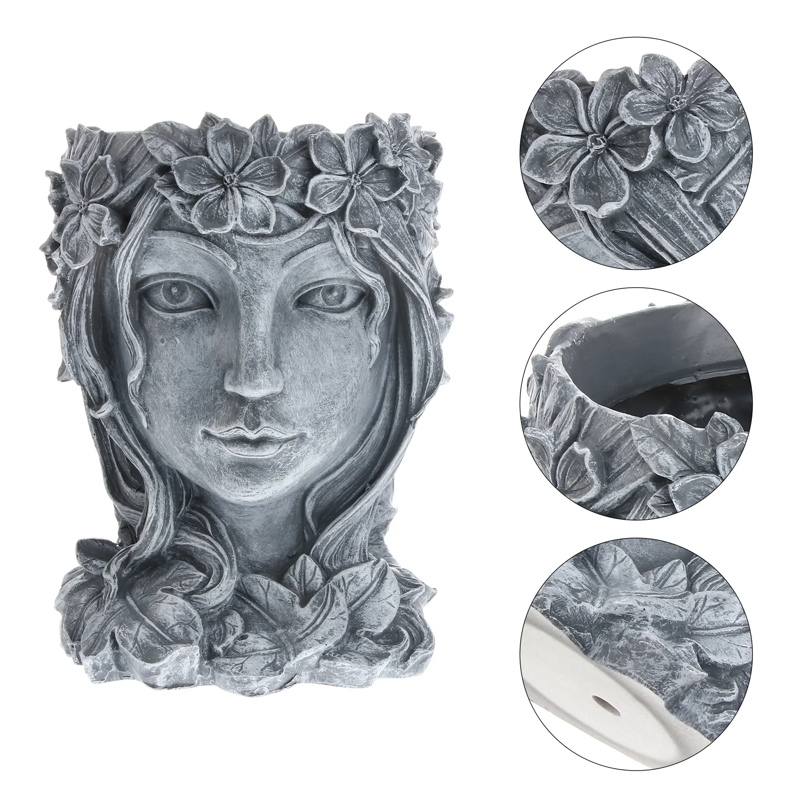 

Цветочный горшок из человеческой смолы, ваза, садовый горшок для дома и улицы