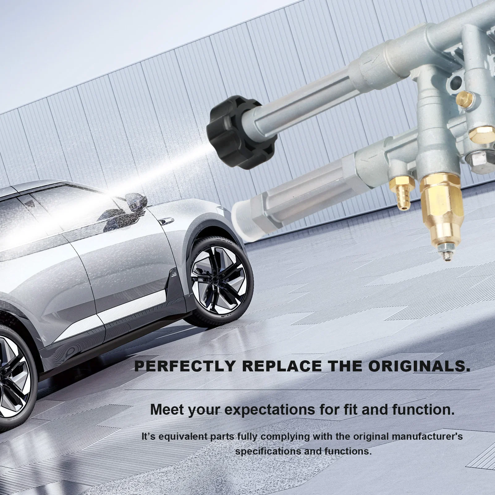 Головка насоса мойки высокого давления заменяет AR42940 AR42518 AR43061 для Troy Bilt John Deere SRMW и