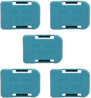 5pcs 18v battery mounts storage stand holder slots shelf rack stands for makita bl1860b bl1850b bl1860 bl1850