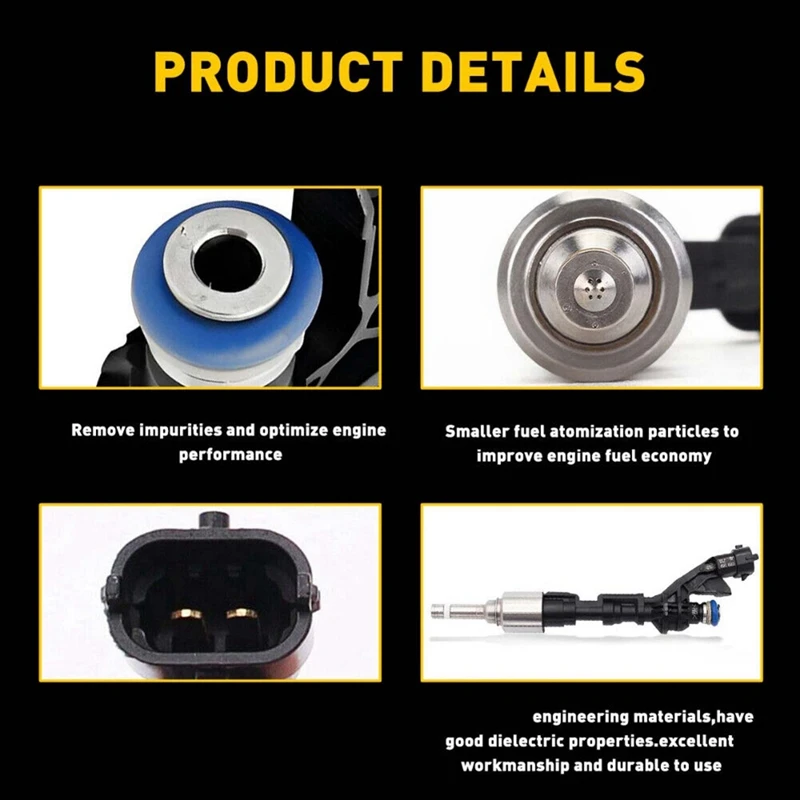 

4 шт. LR079542 0261500298 топливный инжектор бензиновая насадка для Jaguar XF XJ XJR XFR Land Rover LR4 5.0L 2010-2016 0261500105