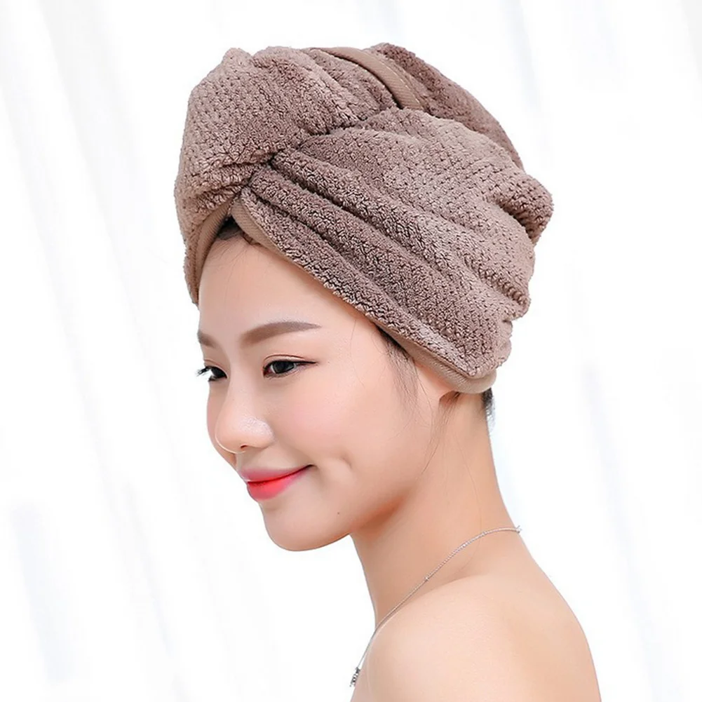 Шапка Merbau супервпитывающее мягкое женское быстросохнущее полотенце для волос