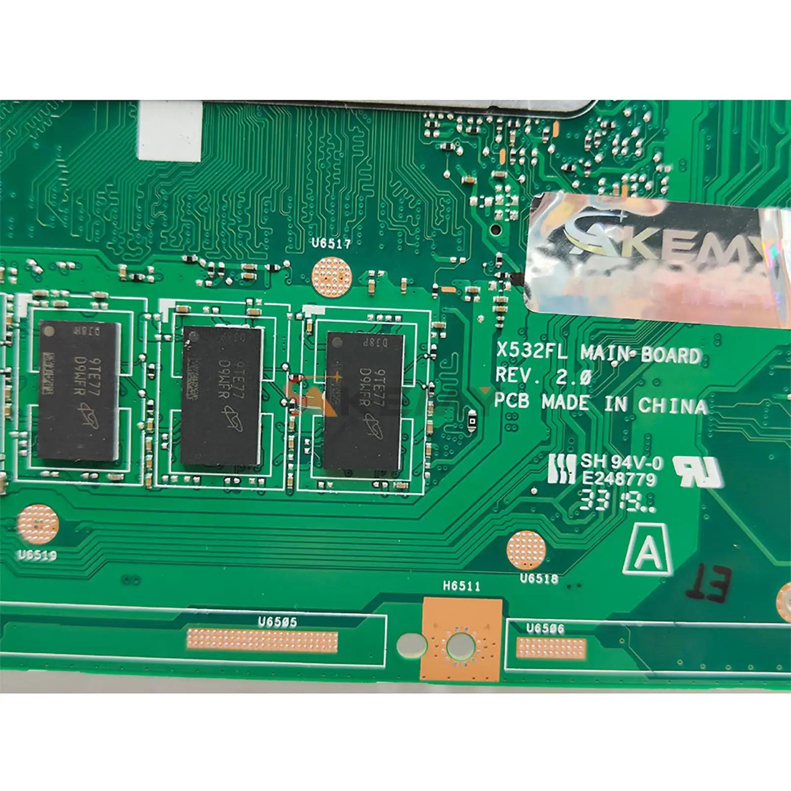Рисунок 5 - Материнская плата X532FL Материнская