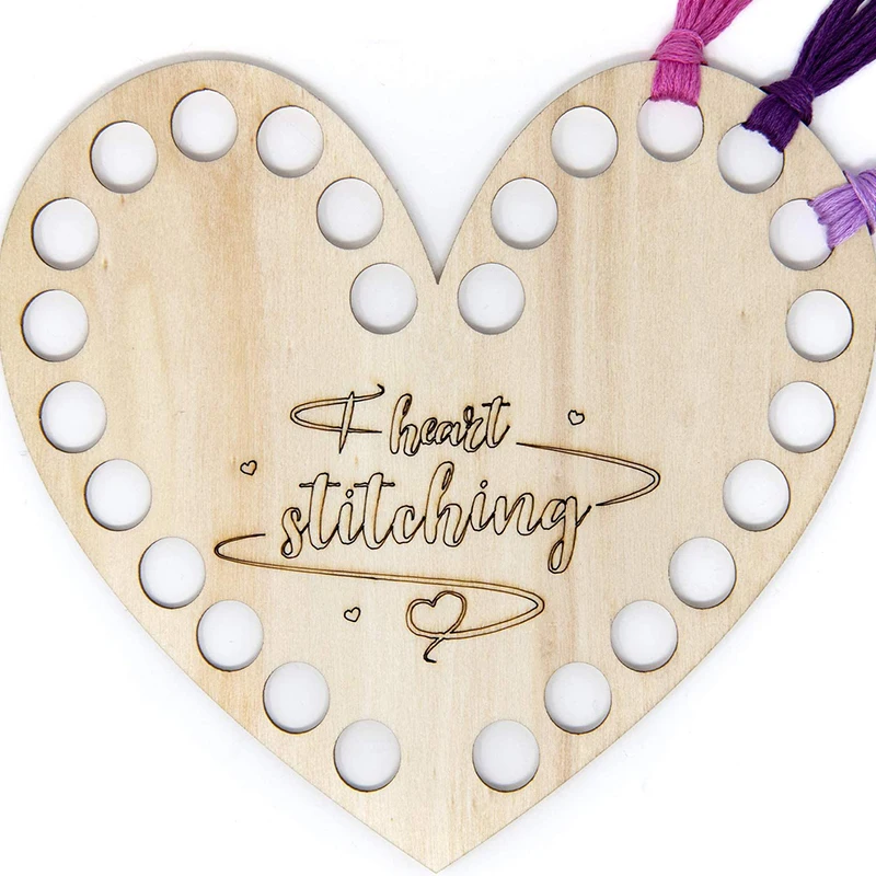 

Wood Embroidery Floss Organizer Cross Stitch Thread Holder Storage Tool Cross Stitch Thread Finishing Tool Sewing Accessorie