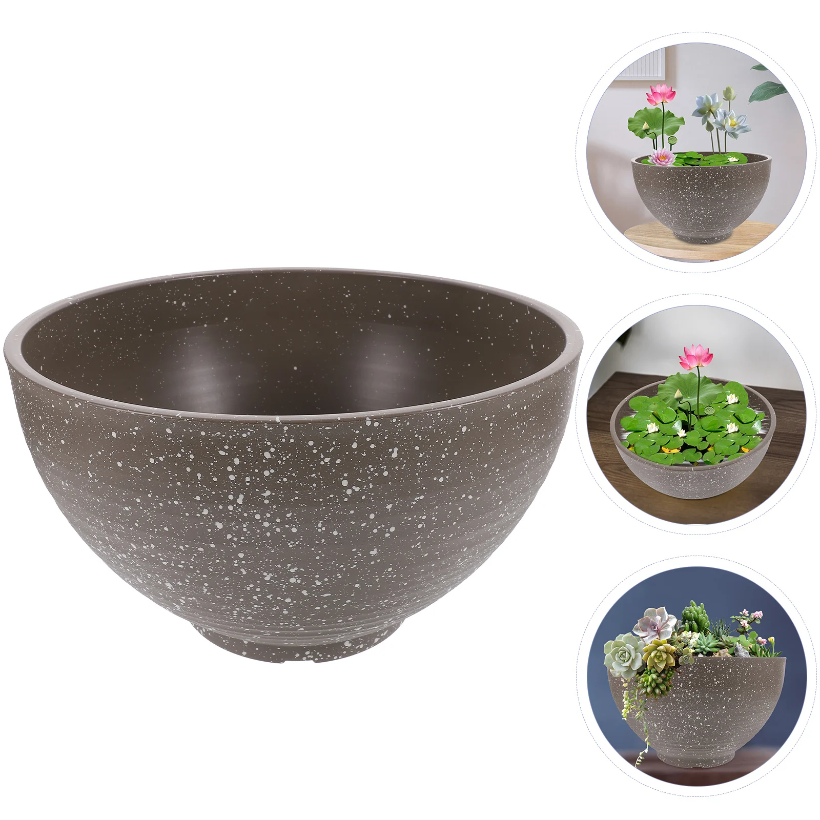 

Hydroponic Planting Pot Flower Container Daffodil Bowl Plastic Containers Flowerpot