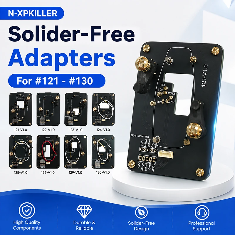 Фото Беспаечные адаптеры CNP259 №121-№130, совместимые с N-xpkiller, поддерживают дистанционное управление с чипом NCF для Ford и Jeep. №1