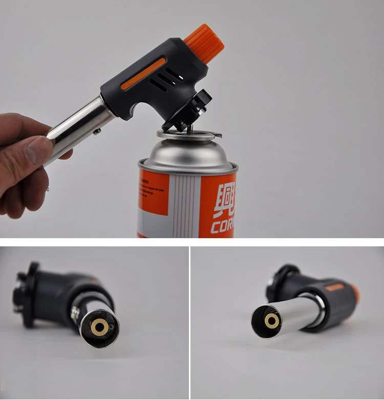

Butane Gas Torch Airbrush Flame Gun Cooking Soldering AutoIgnition Gas-Burner Lighter Camping Cookware Picnic Burner Flame Gun