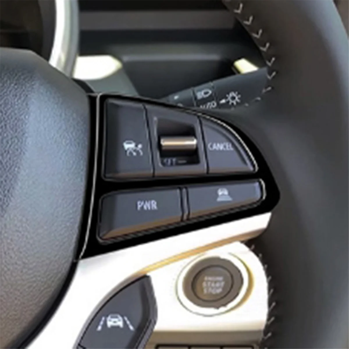 Автомобильный руль кнопка накладка наклейка для Suzuki SPACIA 2017-2022 аксессуары салона