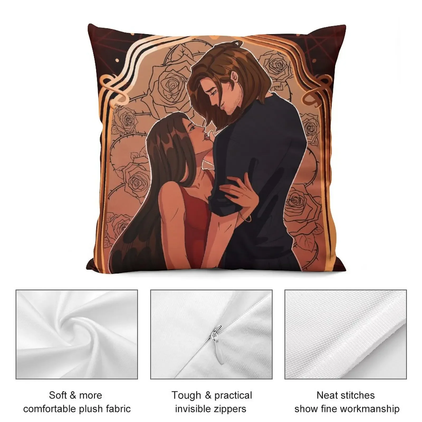 Декоративная подушка Rose and Dimitri рождественская наволочка декоративные подушки