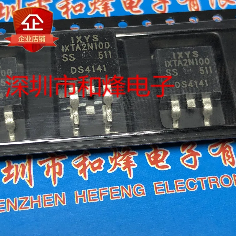 

5 шт.-10 шт., IXTA2N100 TO-263 1000V 2A, новый и оригинальный НА СКЛАДЕ