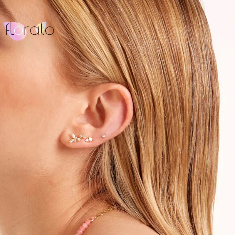 Рисунок 5 - Женские серьги-гвоздики из серебра