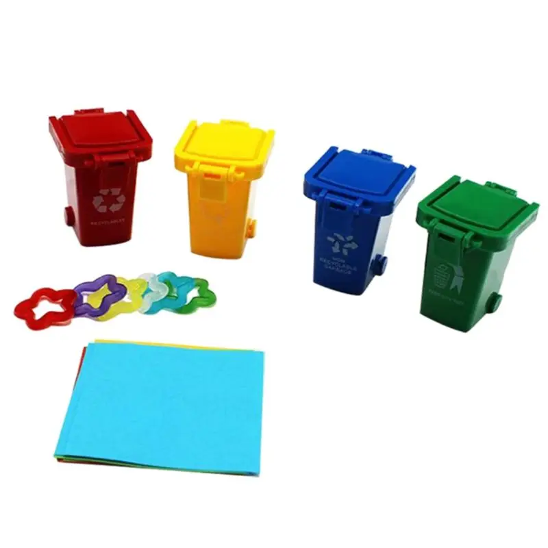 

Parrot Training Color Sorting Bin Puzzle Toys Bird Educational Teaching Tool Box