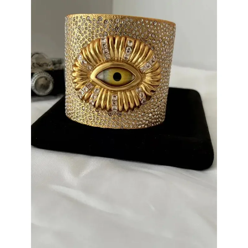 Новый модный браслет высококачественный абстрактный с бриллиантами для тяжелой