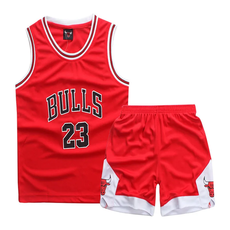 

New Boys Basketball Uniform Outdoor Sportswear 3-12Years Old Boys Youth Basketball Vest Short Suit Summer Childrens Clothing Set
