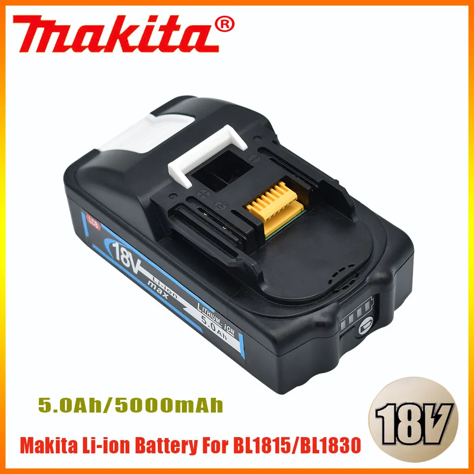 

5000mAh Makita 18V BL1830 BL1840 5.0Ah 21700 литий-ионный аккумулятор для Makita Vervangbare bare Voor