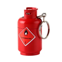 creative gas tank open fmale metal butane cool lighter portable butane smoking accessories refill gas gadgets for men briquet