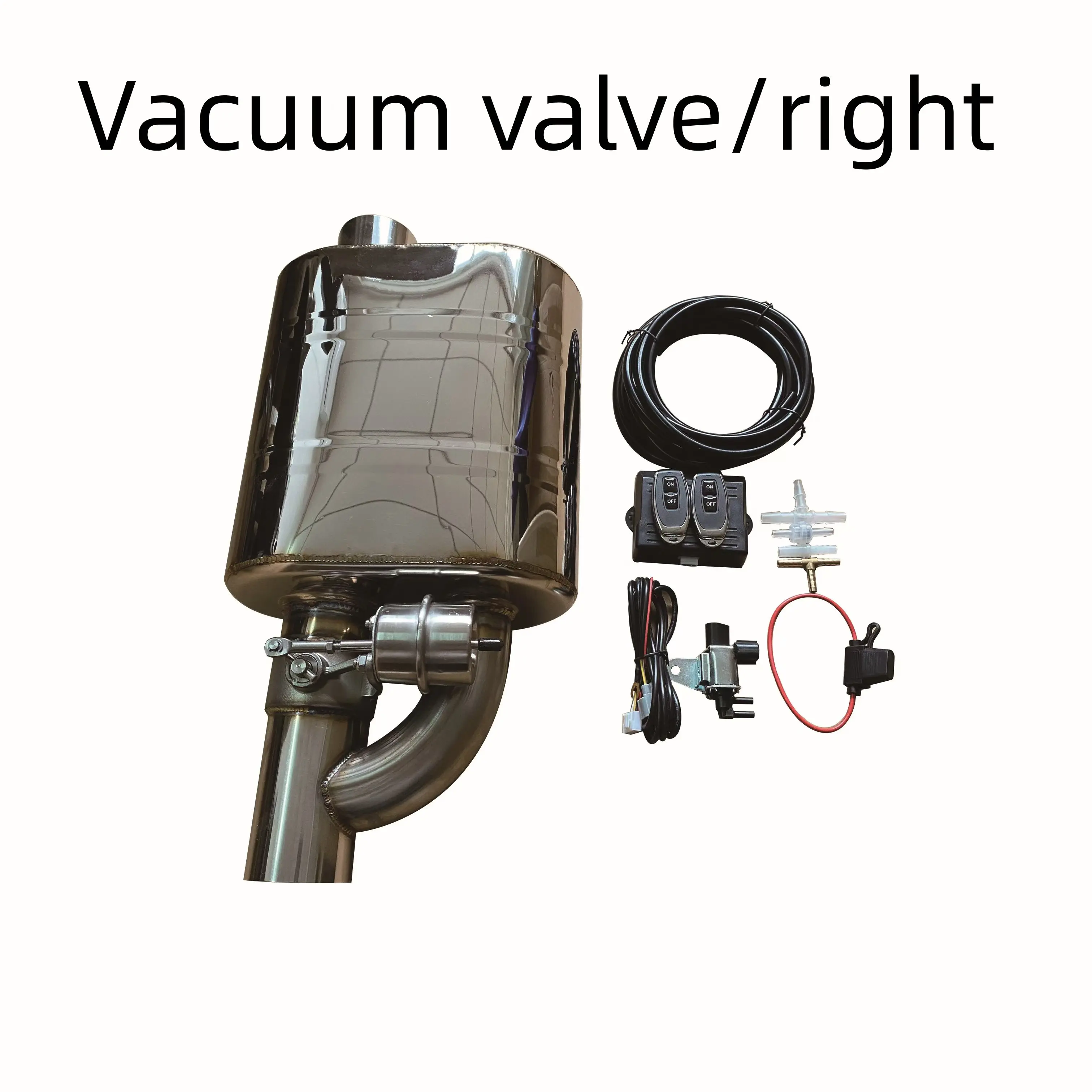 Устройство дистанционного управления для выхлопного клапана с регулируемым звуком выхлопного клапана автомобильного универсального выпускного клапана 51 63 76 мм