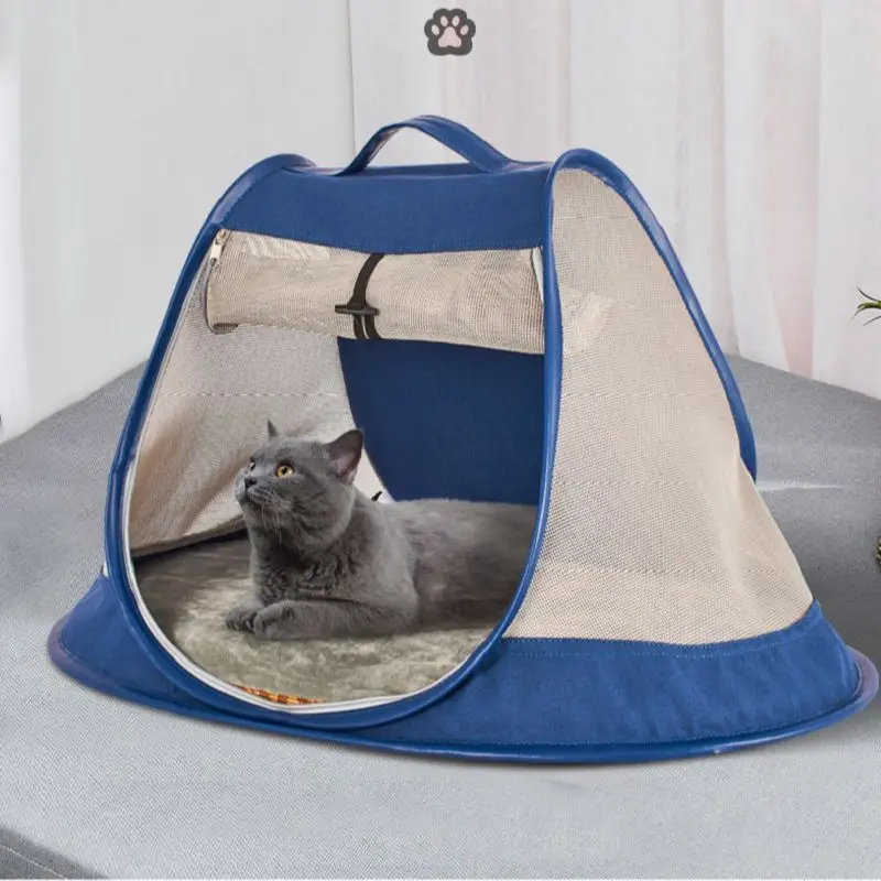 

Cat bed Outdoor travel portable bag large capacity travel cat bag pet nest Small Dogs Puppy Sleeping Bed Mat for outside