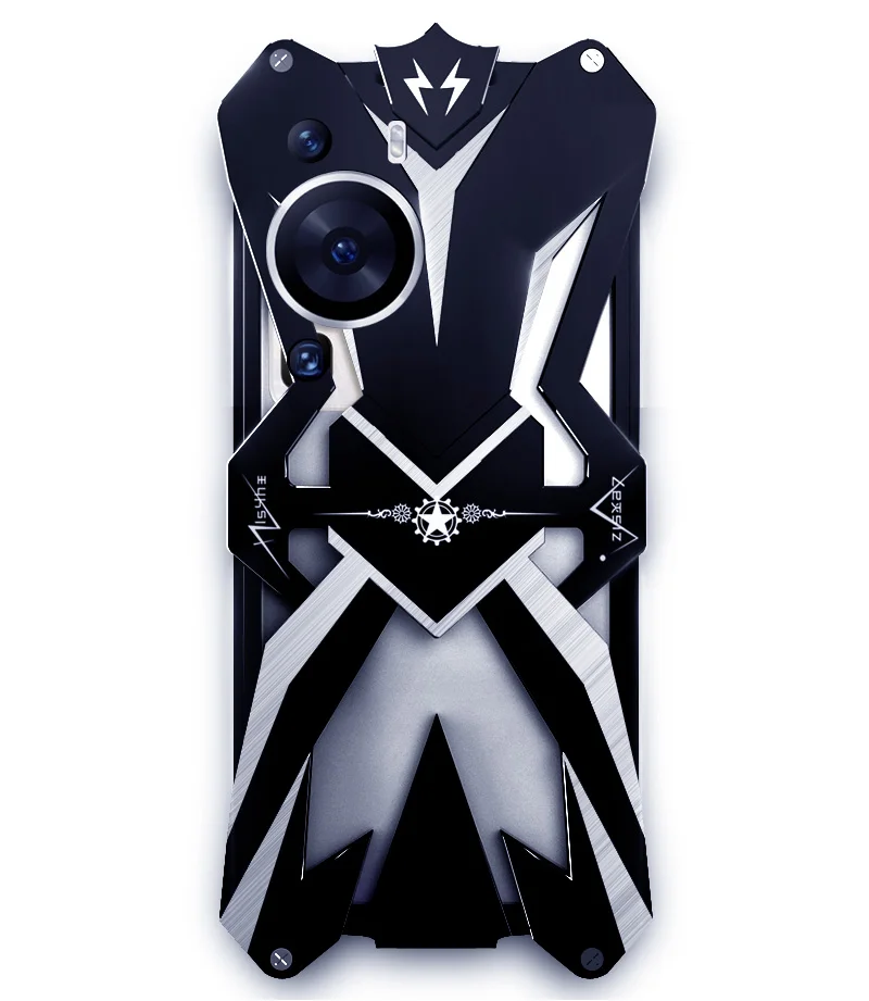 Оригинальный Роскошный усиленный металлический алюминиевый чехол Zimon с