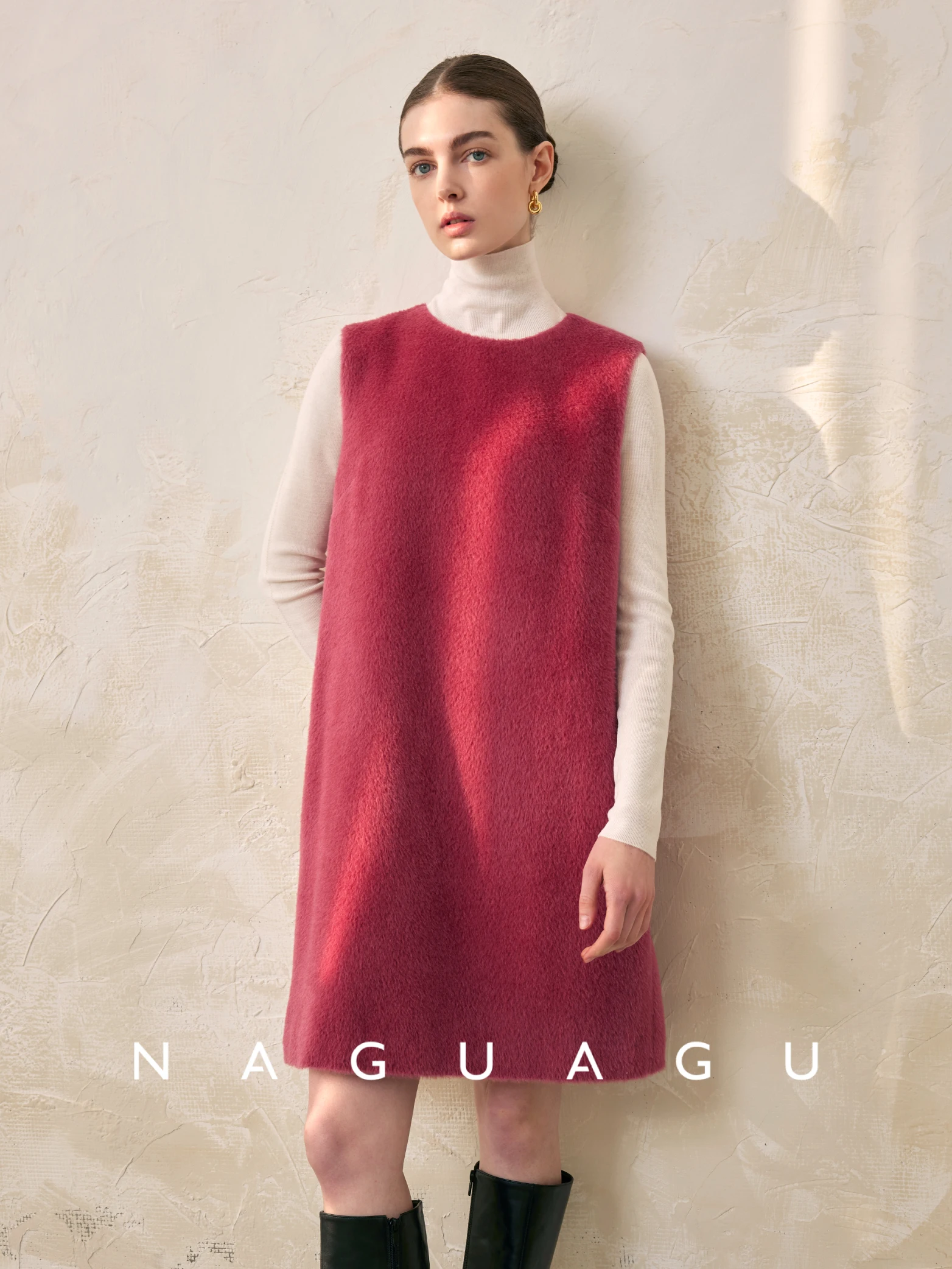 В наличии Pumpkin Valley [Jing Luxury Old Money Series] Пальто из шерсти су ли класса