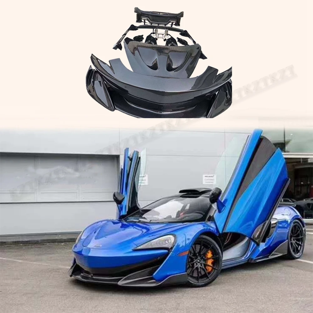 10 шт. комплект из переднего и заднего бампера боковой юбки для Mclaren 570S
