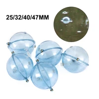 5pcspack fishing float hollow ball bubble float adjustable floating tool detachable floating bubble fishing tackle accessories