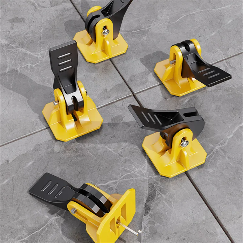 

50pcs Construction Tools Tile Leveler Adjuster Plastic Positioning Artifacts Leveler Locator Spacers For Flooring Wall Tile