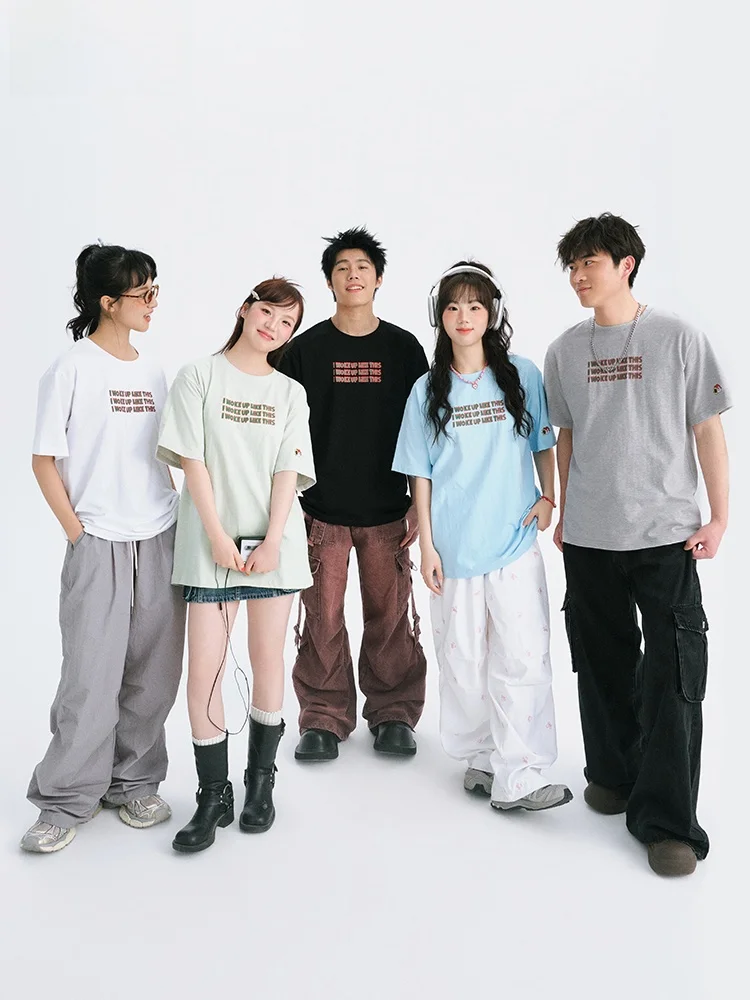 Футболка Fei Ke Saiwen мужская футболка с коротким рукавом лето 2023 новый национальный