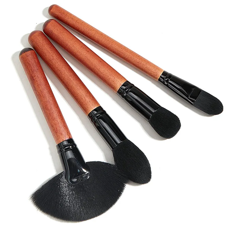 

4Pcs Makeup Brushes Set Tools Powder Foundation Eyeshadow Make Up Brushes Cosmetics Soft Nylon
