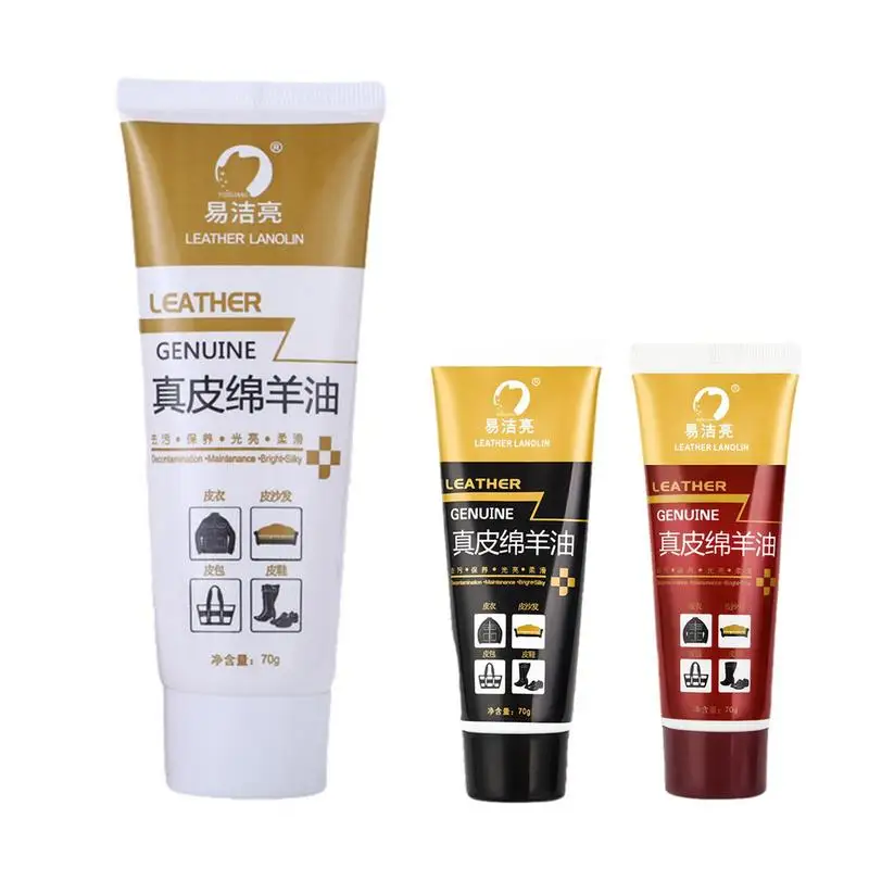 

70g Leather Softener Saddle Oil With Lanolin And Palm Wax Leather Boot Conditioner For Leather Care Extended Life Appearance