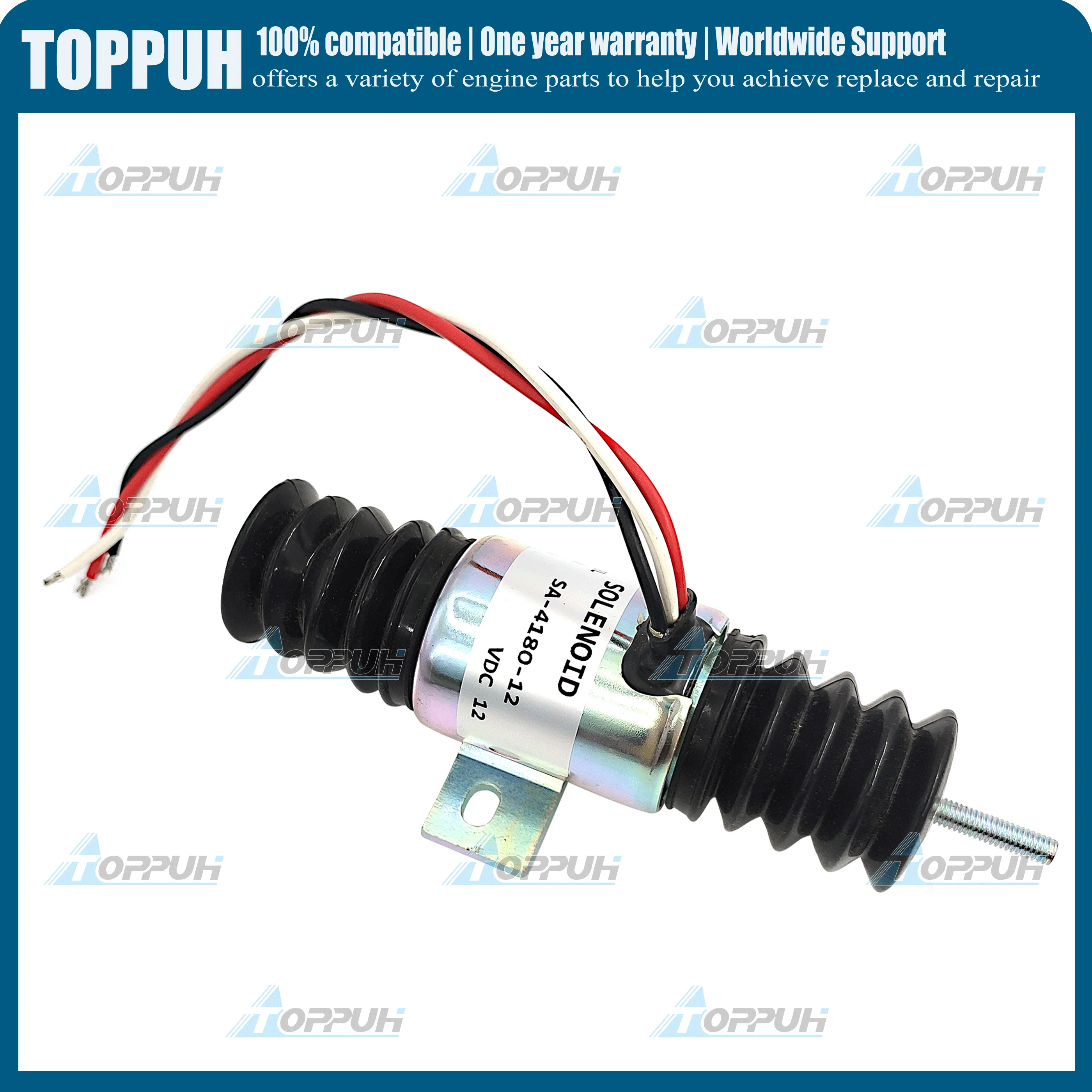 SA-4180-12 3-проводной топливный запорный Электромагнит 1756ESDB-12E3ULB2 Для Woodward 12 В