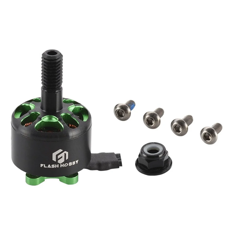 FlASHHOBBY A1408 2800KV 3650KV 2-6S бесщеточный двигатель с 5 мм алюминиевым валом, совместимый с 3-4-дюймовым пропеллером для дрона RC FPV