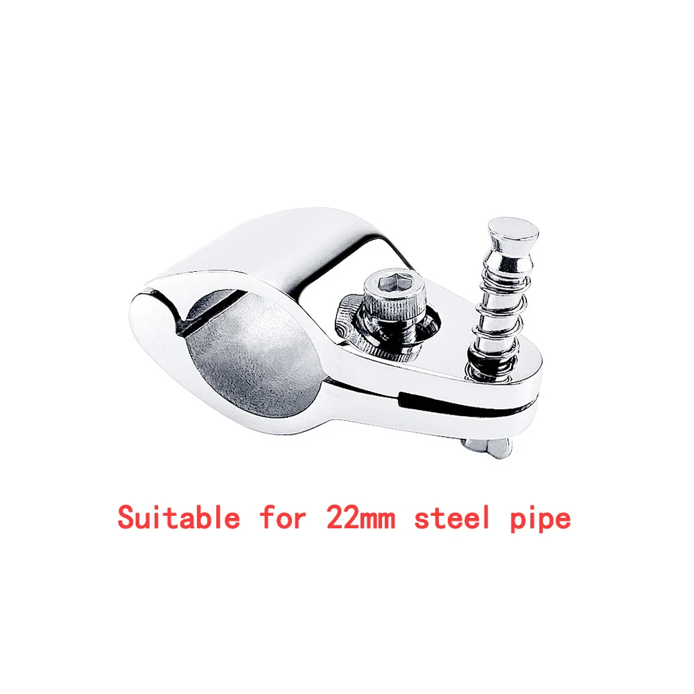 Stainless Steel Jaw Slide 22/25mm 70*30*30mm Boat Canopy Tube |