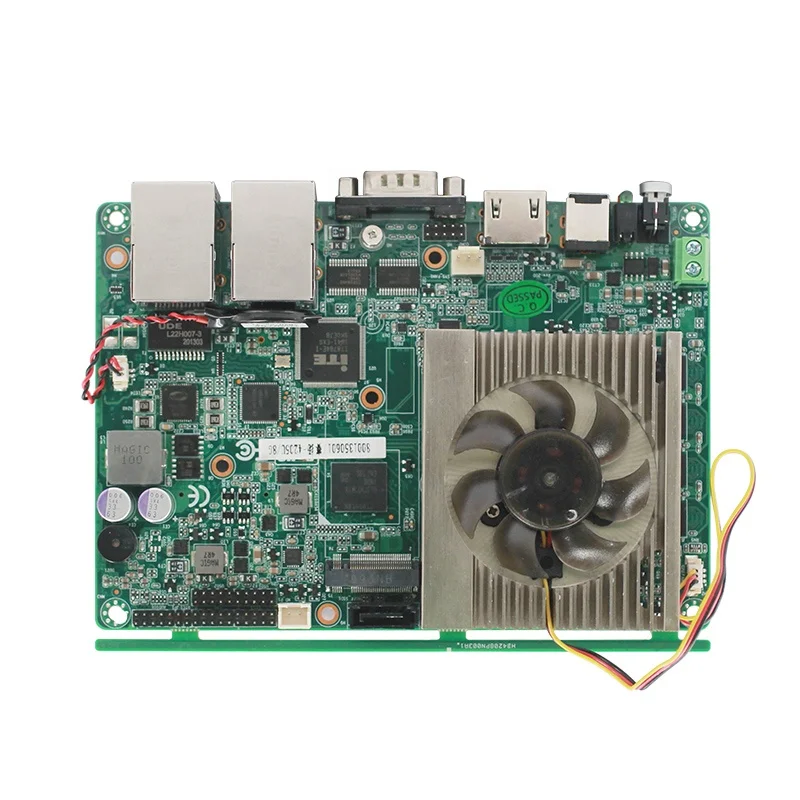 Материнская плата Zunsia 3 5 дюйма In-tel 8th Gen ски Lake-U DDR4 M.2 dual LAN POE DB9 COM Промышленная