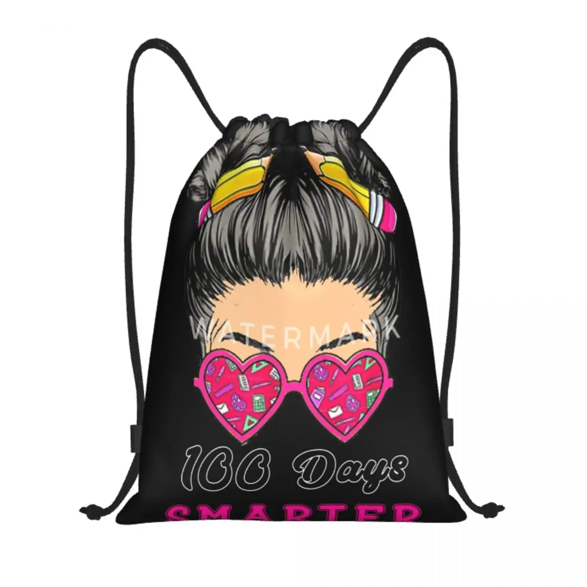 

Сумка на шнурке для учеников 100 дней, сумка на шнурке дней, персонализированная сумка большой вместимости, хороший подарок, несколько стилей