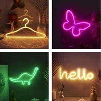 led butterfly dinosaur creative personality new modeling lights new neon decorative night lights