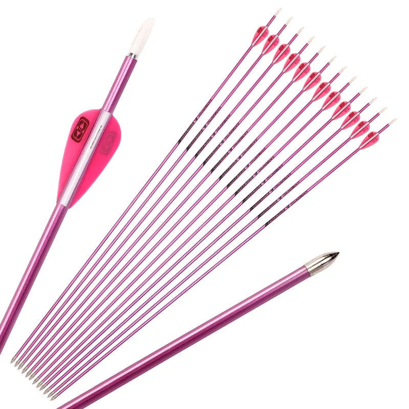 

31 Inch Arrow Ridge 700 Outer Diameter 5.6mm Archery Carbon Arrow For Compound Recurve Bow Archery Hunting