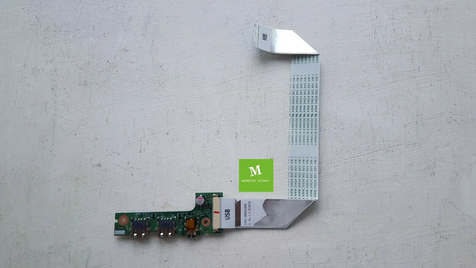 Фото ДЛЯ Acer Aspire 3 A315-53 A315-53-34CW USB-плата аудио разъем ввода-вывода кабель №1
