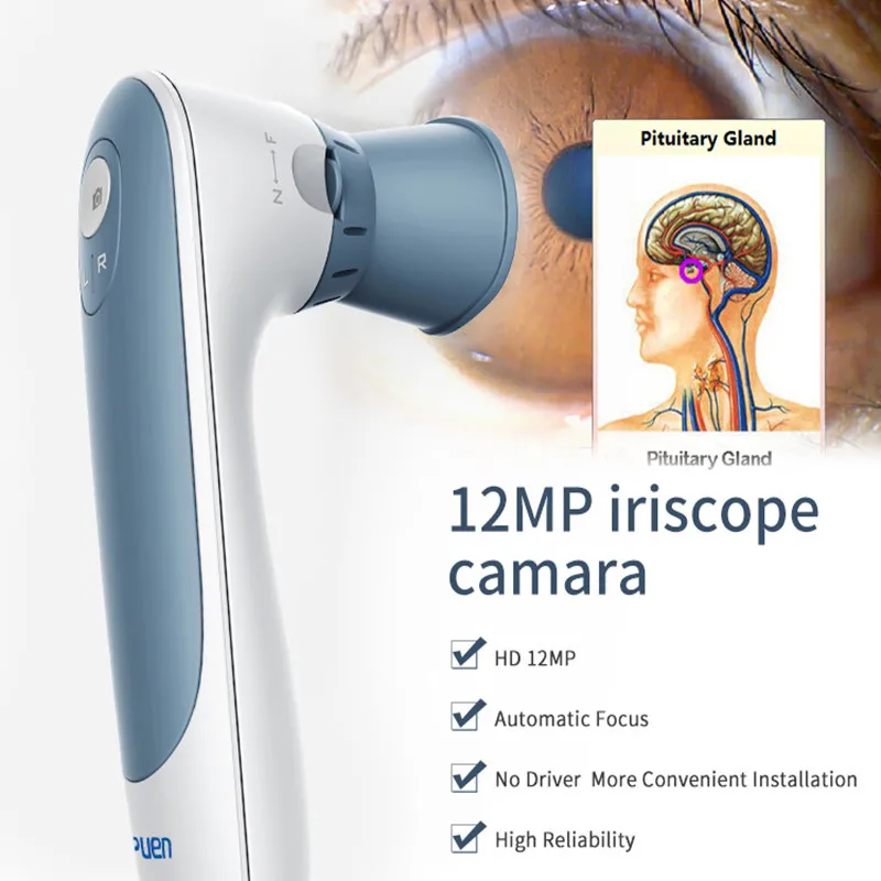 Оптовая продажа Iridology Camera светодиодный светильник Iris анализатор iridology scan iriscope