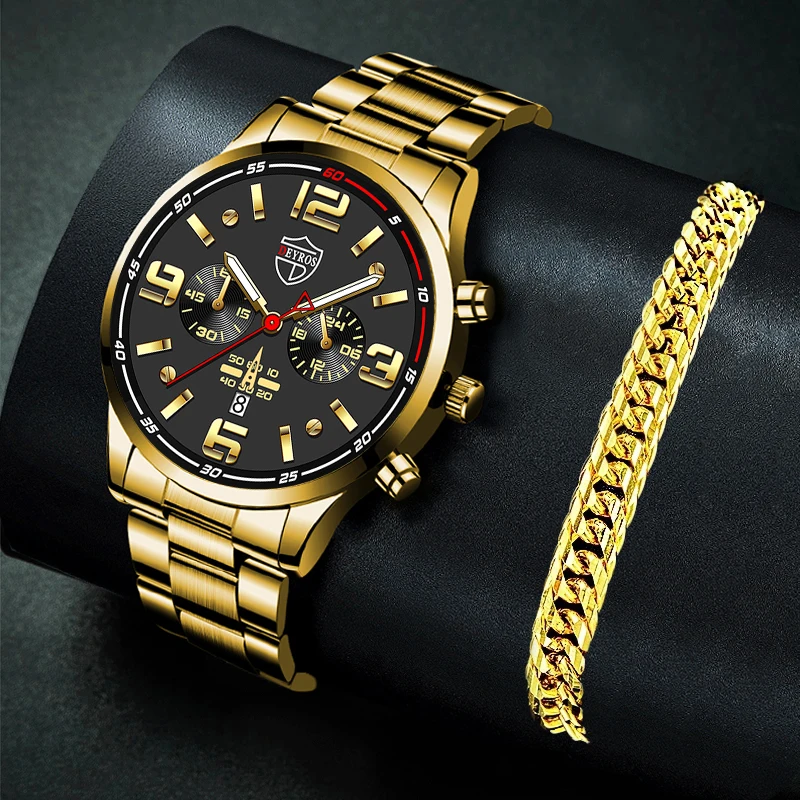 

horloges mannen Merk Mens Sport Horloges Voor Mannen Business Rvs Quartz Horloge Man Luxe Armband Mannelijke Lichtgevende Klok