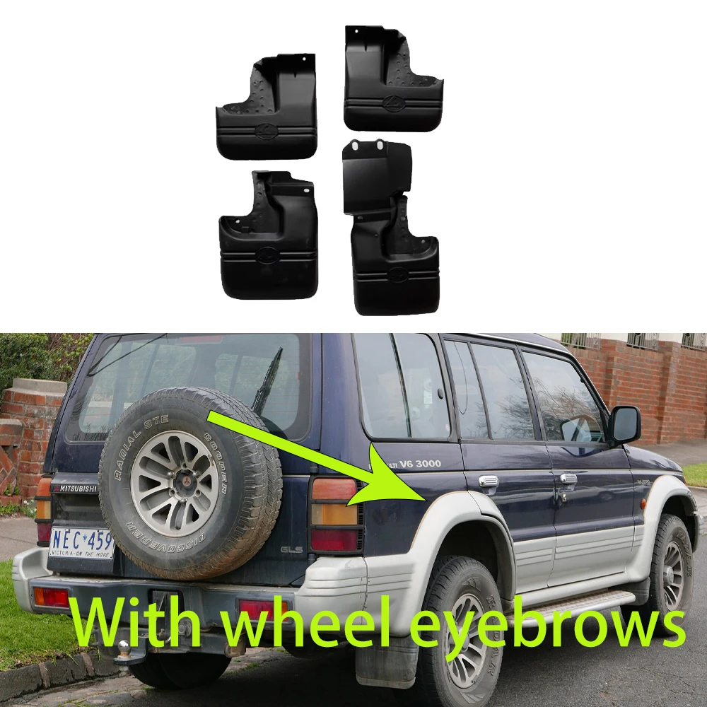 

Брызговики для Mitsubishi Pajero Montero Shogun V33 V31 1991-1999 гг., брызговики, расширители крыльев, спойлер, защита колес, аксессуары