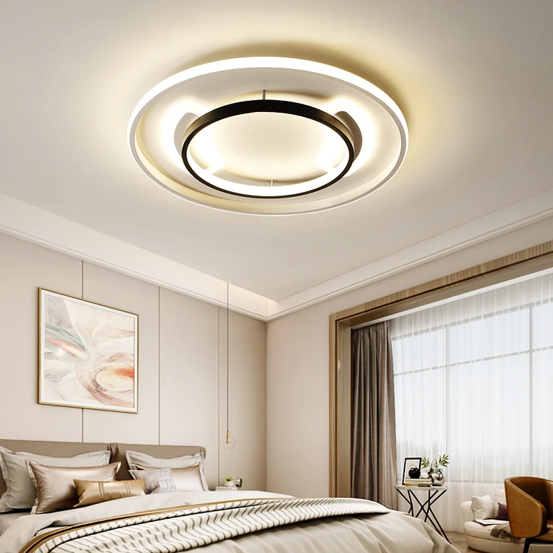 

Living room light simple modern Nordic creative ultra-thin light suitable for restaurants, study led ceiling lamps
