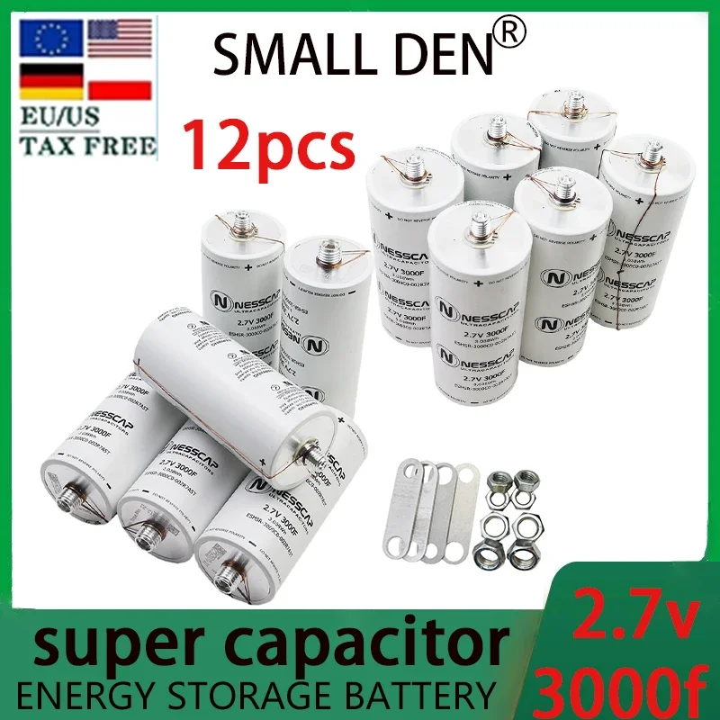 Сверхширокий конденсаторный двигатель 2 7 В 3000F