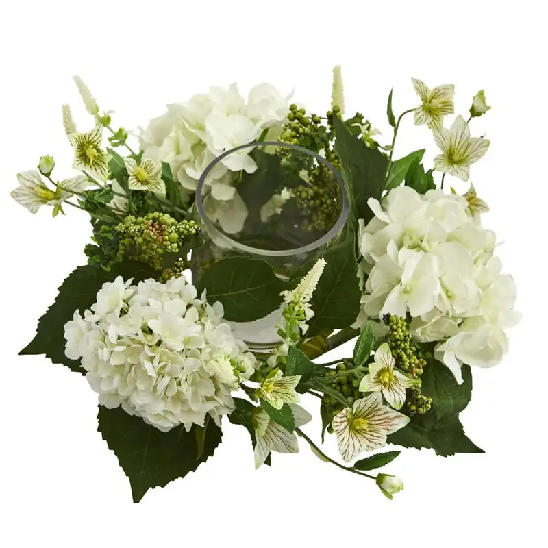 

Artificial Flower Candelabrum Arrangement, White