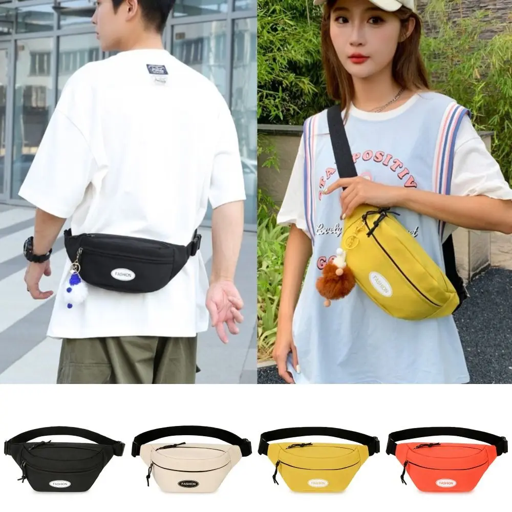 

Waterproof Couple Waistpack Resistant Oxford Thickened Composite Cloth Crossbody Bag Chest Bag Sports Outdoor