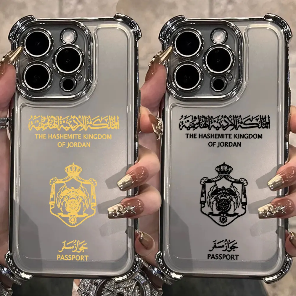 Чехол для телефона с покрытием Jordan Passport iPhone 16e 16 15 14 13 12 11 Pro Max X XR XSMax 7 8 6 Plus задняя